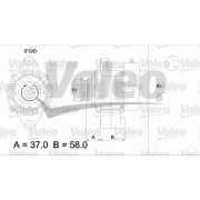 Слика 2 на Алтернатор VALEO REMANUFACTURED PREMIUM 436520