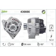 Слика 1 $на Алтернатор VALEO REMANUFACTURED PREMIUM 436666