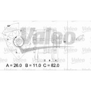 Слика 9 на Алтернатор VALEO REMANUFACTURED PREMIUM 436687