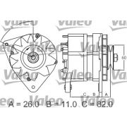 Слика 8 на Алтернатор VALEO REMANUFACTURED PREMIUM 436687