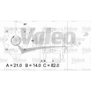 Слика 1 $на Алтернатор VALEO REMANUFACTURED PREMIUM 436786