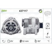 Слика 1 $на Алтернатор VALEO REMANUFACTURED PREMIUM 437117