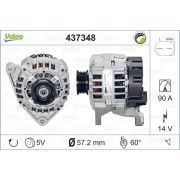 Слика 1 на Алтернатор VALEO REMANUFACTURED PREMIUM 437348