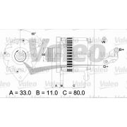 Слика 7 $на Алтернатор VALEO REMANUFACTURED PREMIUM 437382