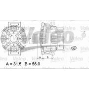 Слика 5 $на Алтернатор VALEO REMANUFACTURED PREMIUM 437430