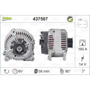 Слика 1 на Алтернатор VALEO REMANUFACTURED PREMIUM 437507