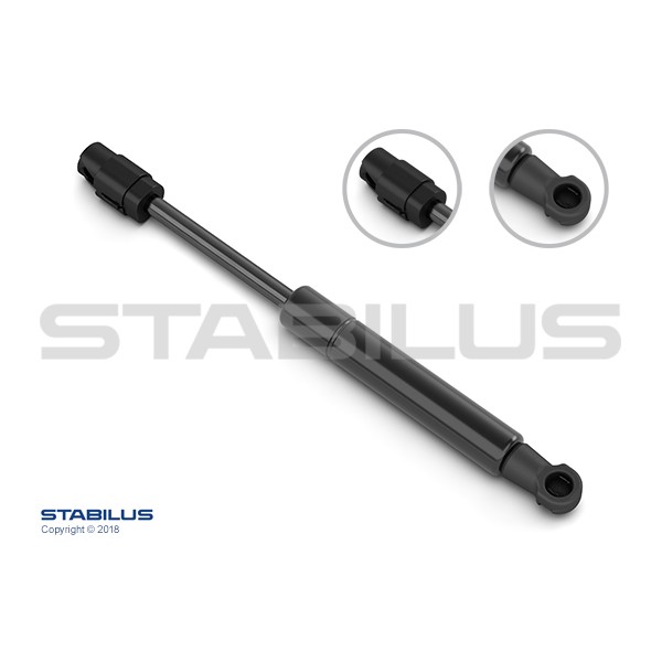 Слика на амортизер, багажник STABILUS //  LIFT-O-MAT® 660122 за BMW 5 Touring E61 523 i - 190 коњи бензин