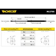 Слика 1 на амортизер, хауба MONROE ML5788