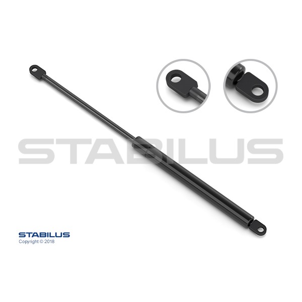 Слика на амортизер, хауба STABILUS //  LIFT-O-MAT® 033797 за Audi Quattro (85) 2.2 quattro - 121 коњи бензин