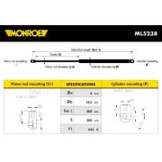 Слика 1 $на Амортизер за багажник MONROE ML5238