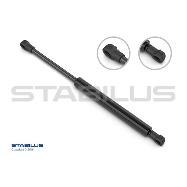 Слика на Амортизер за багажник STABILUS //  LIFT-O-MAT® 007998 за Ford Escort 4 Convertible (ALF) 1.6 i - 102 коњи бензин