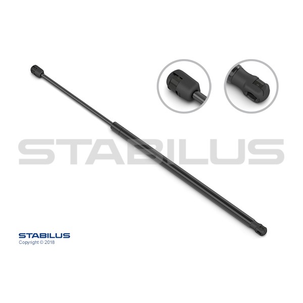 Слика на Амортизер за багажник STABILUS //  LIFT-O-MAT® 027594 за Mitsubishi Galant 4 Saloon (E3 A) 2.0 GTi 16V (E39A, E38A, E33A) - 145 коњи бензин