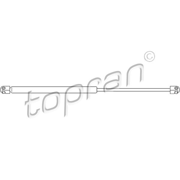 Слика на Амортизер за багажник TOPRAN 205 422