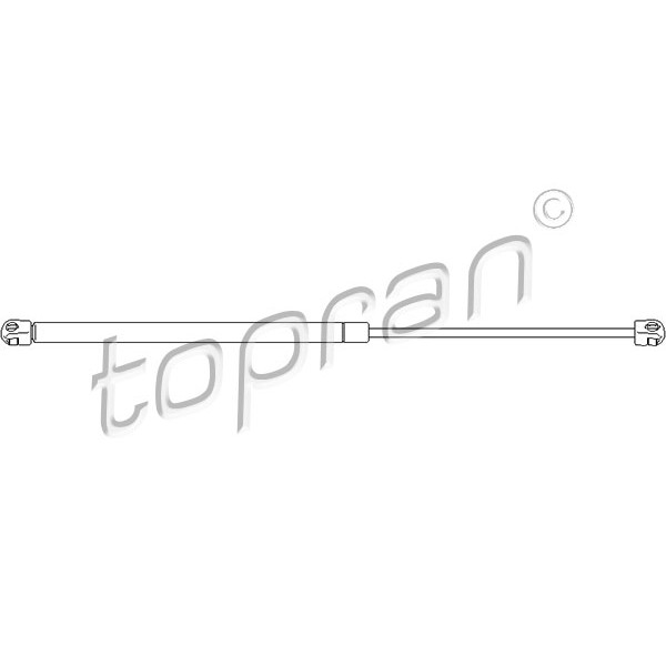 Слика на Амортизер за багажник TOPRAN 401 486