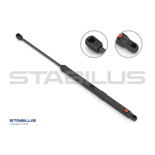 Слика на Амортизер за хауба STABILUS //  LIFT-O-MAT® 3477XW за Mercedes CLK Convertible (a209) CLK 200 Kompressor (209.441) - 184 коњи бензин