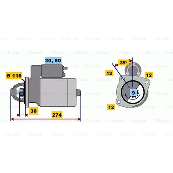 Слика на Анласер BOSCH 0 001 218 103