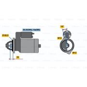 Слика 1 на Анласер BOSCH 0 001 314 041