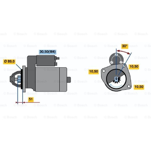 Слика на Анласер BOSCH 0 001 362 051