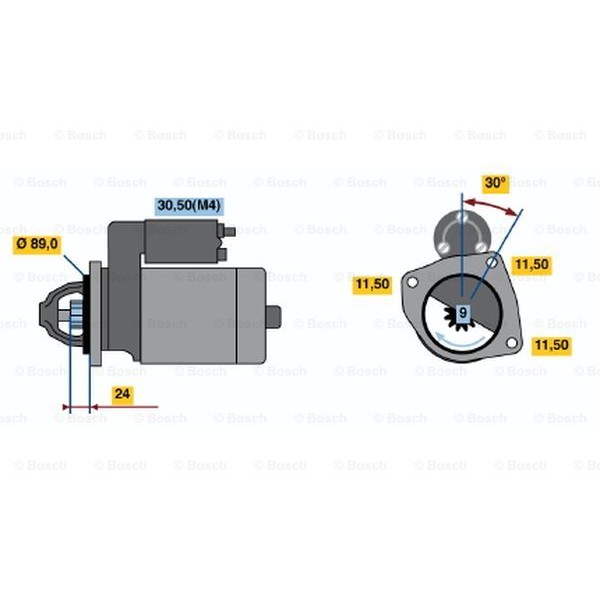 Слика на Анласер BOSCH 0 001 362 314