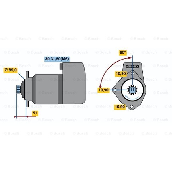 Слика на Анласер BOSCH 0 001 416 036