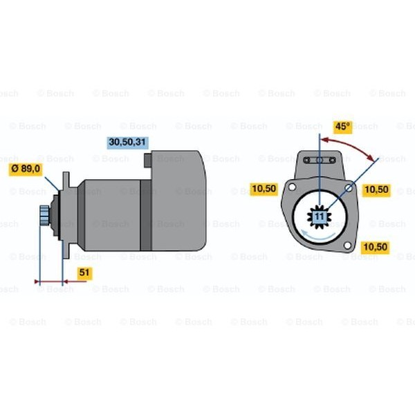 Слика на Анласер BOSCH 0 001 416 043