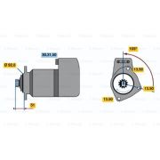 Слика 1 $на Анласер BOSCH 0 001 416 074