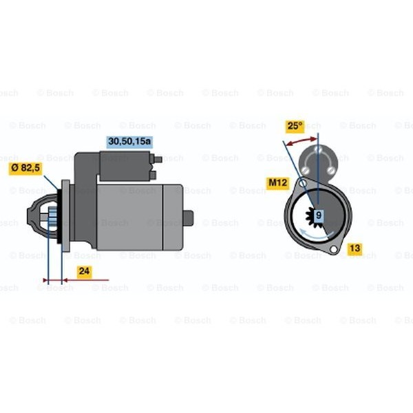 Слика на Анласер BOSCH 0 986 010 110