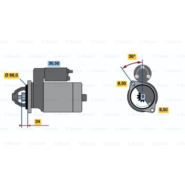 Слика на Анласер BOSCH 0 986 011 671