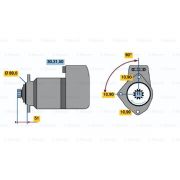 Слика 1 $на Анласер BOSCH 0 986 012 730