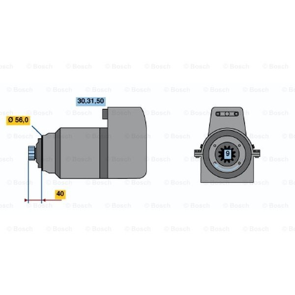 Слика на Анласер BOSCH 0 986 012 970