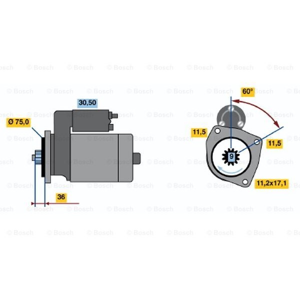 Слика на Анласер BOSCH 0 986 013 581