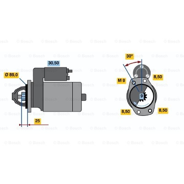 Слика на Анласер BOSCH 0 986 013 811