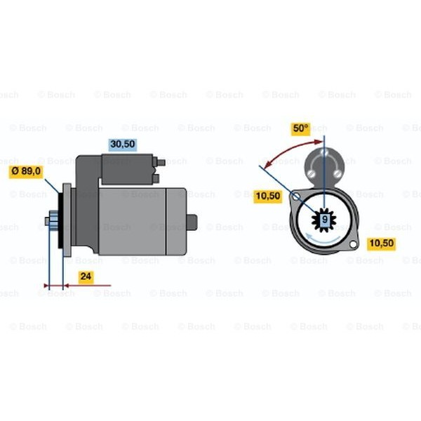 Слика на Анласер BOSCH 0 986 014 071