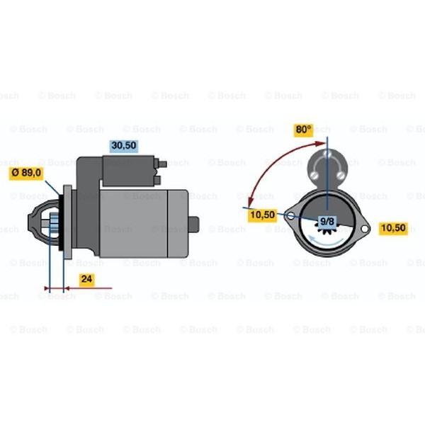 Слика на Анласер BOSCH 0 986 014 081