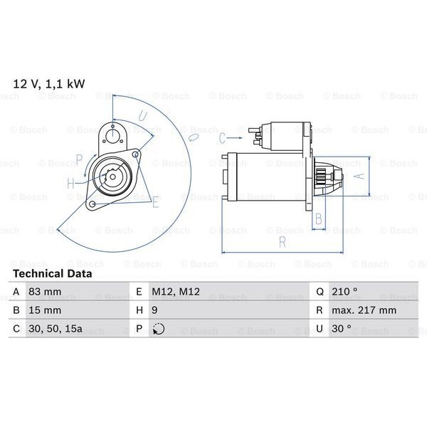 Слика на Анласер BOSCH 0 986 014 640