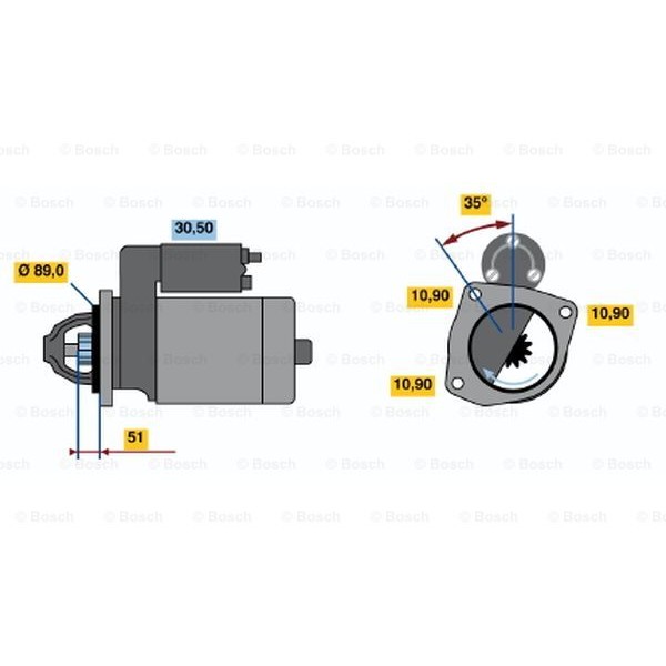 Слика на Анласер BOSCH 0 986 014 850