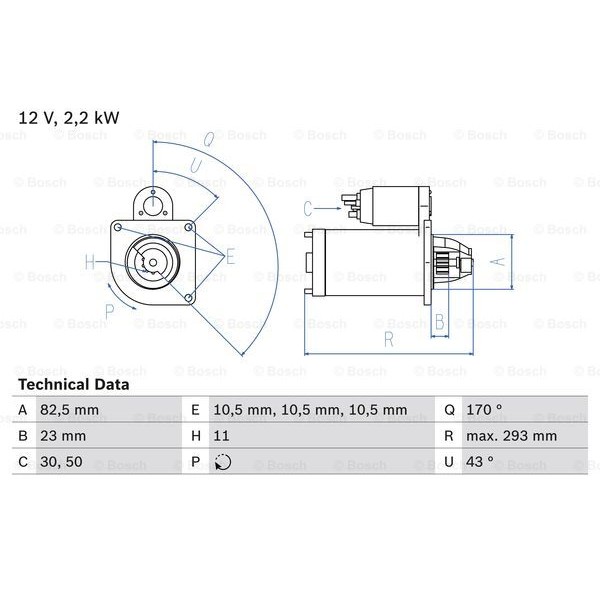 Слика на Анласер BOSCH 0 986 015 420