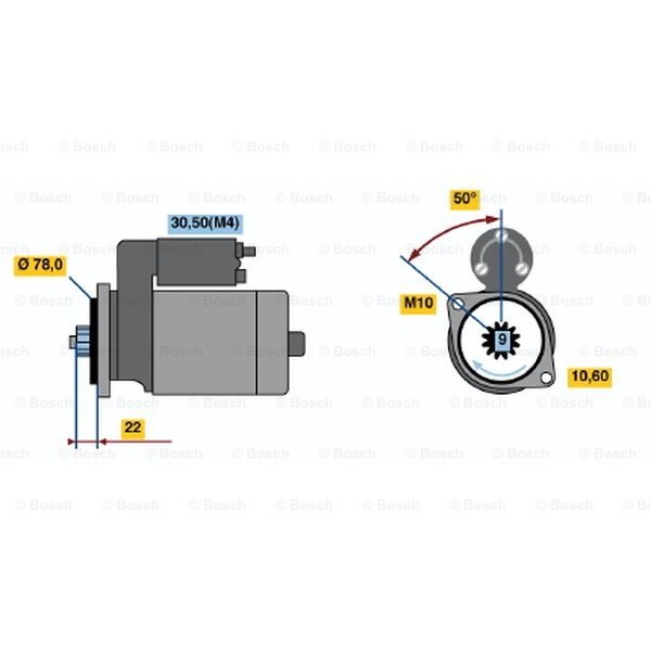 Слика на Анласер BOSCH 0 986 016 151