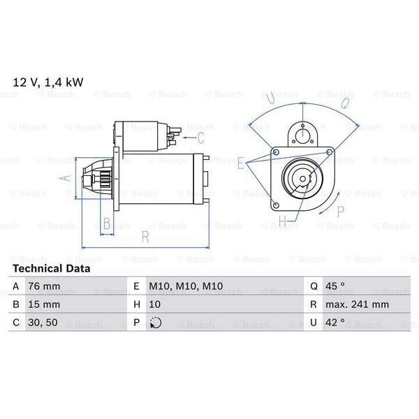 Слика на Анласер BOSCH 0 986 016 350