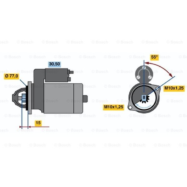 Слика на Анласер BOSCH 0 986 017 651