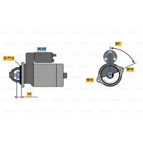 Слика на Анласер BOSCH 0 986 017 721