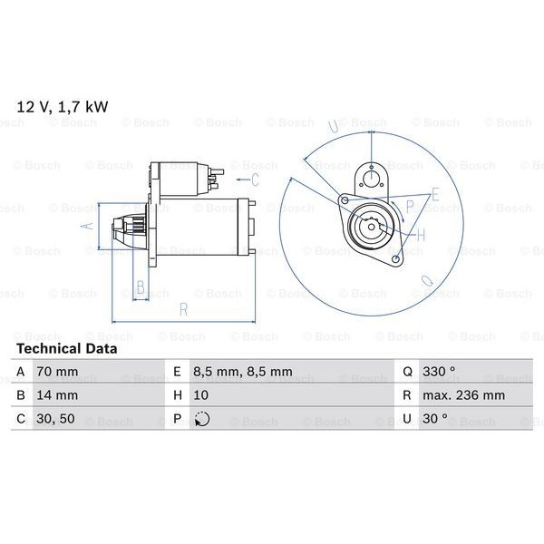 Слика на Анласер BOSCH 0 986 018 180