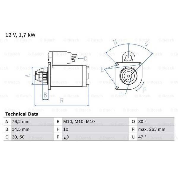 Слика на Анласер BOSCH 0 986 018 220