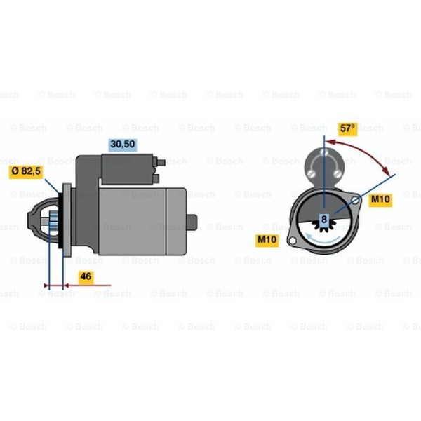 Слика на Анласер BOSCH 0 986 020 821