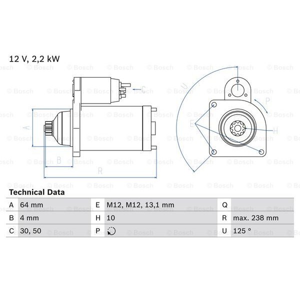 Слика на Анласер BOSCH 0 986 022 770