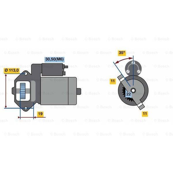 Слика на Анласер BOSCH 0 986 023 760