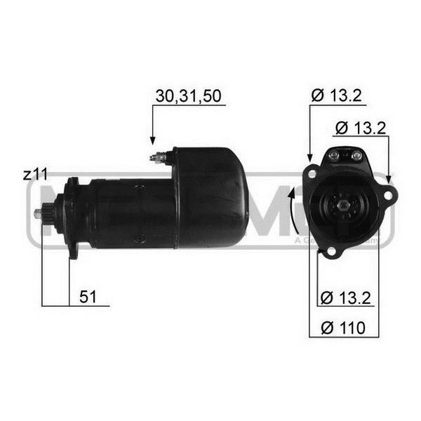 Слика на Анласер ERA 220289 за камион DAF F 2800 FTT 2805 DKS,FTT 2815 DKS,FTT2825 DKS - 306 коњи дизел