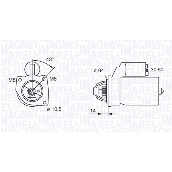 Слика на Анласер MAGNETI MARELLI 063101023010