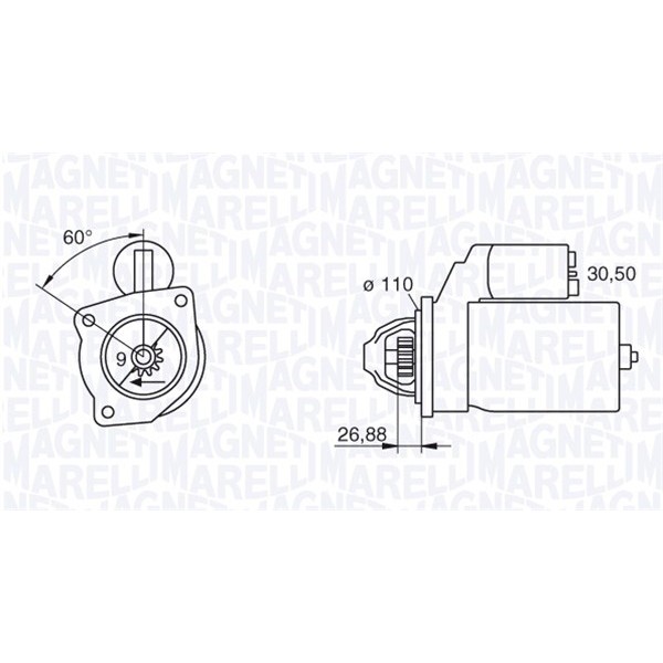 Слика на Анласер MAGNETI MARELLI 063217121010