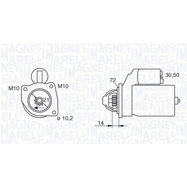 Слика на Анласер MAGNETI MARELLI 063280006010